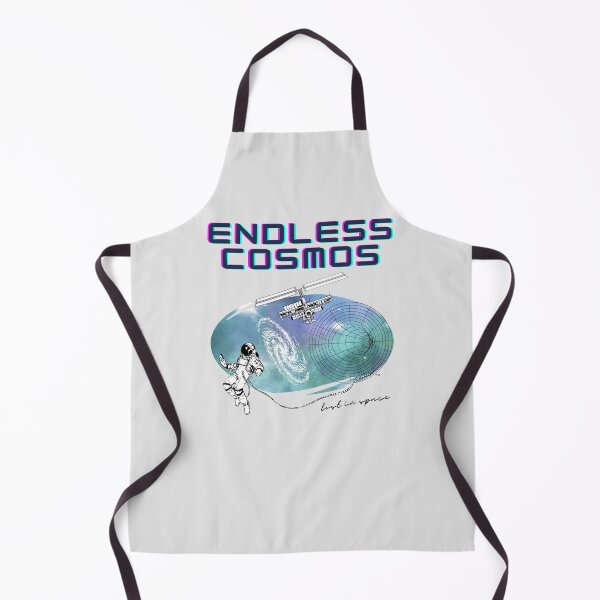 Aperçu de l'œuvre Endless Cosmos – Design spatial rétro-futuriste créée et vendue par mintmono-studio.