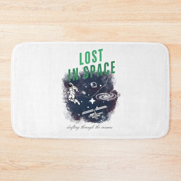 Item preview, Lost in Space – Astronaut Galaxy Art Print designed and sold by mintmono-studio.
