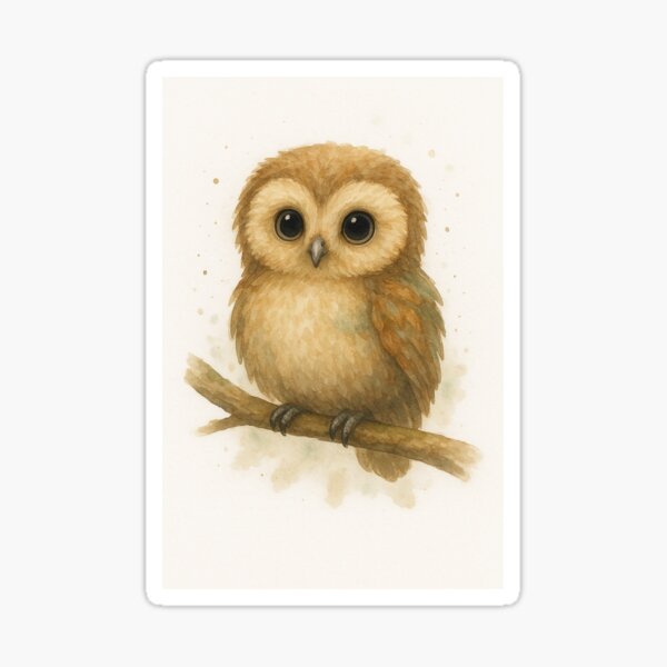 Item preview, Ollie Owl designed and sold by Hollow & Fern.