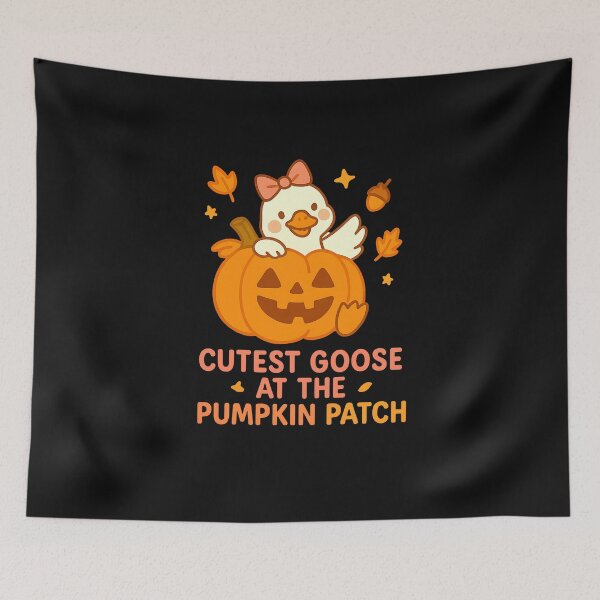 Item preview, Coolest Cutest Goose At The Patch Girls designed and sold by facegm.