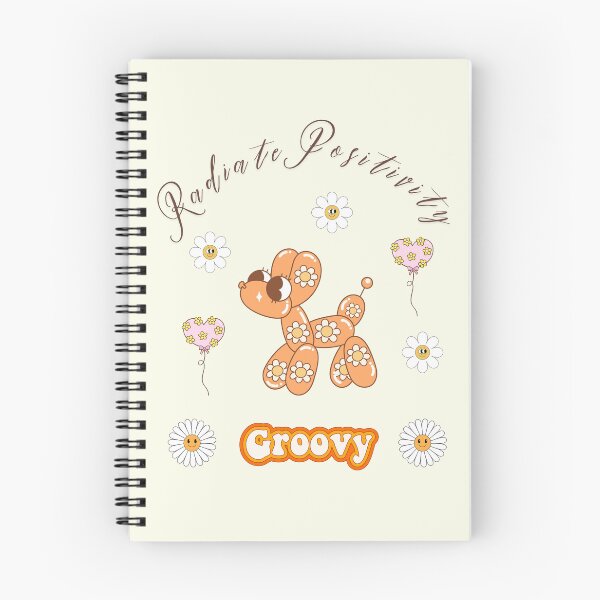 Item preview, Radiate Positivity – Groovy Balloon Dog Art designed and sold by mintmono-studio.