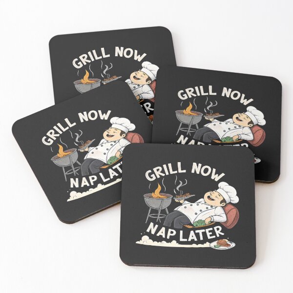Item preview, grill now nap later designed and sold by GogoGrove.