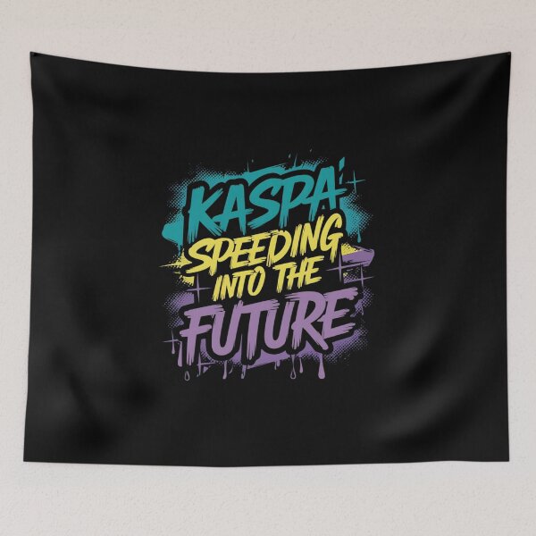 Item preview, Kaspa Hits Finality Fast designed and sold by RadDeck.