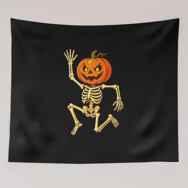 Item preview, Dabbing Pumpkin Skeleton Halloween Dab Boys Teen Toddler Kid designed and sold by facegm.
