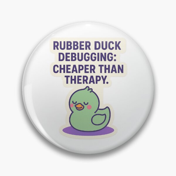 Item preview, Rubber Duck Debugging designed and sold by SugarPix Designs.