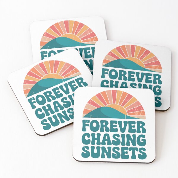 Item preview, Forever Chasing Sunsets Summer Sunset Beach Vacation designed and sold by brynatshop.