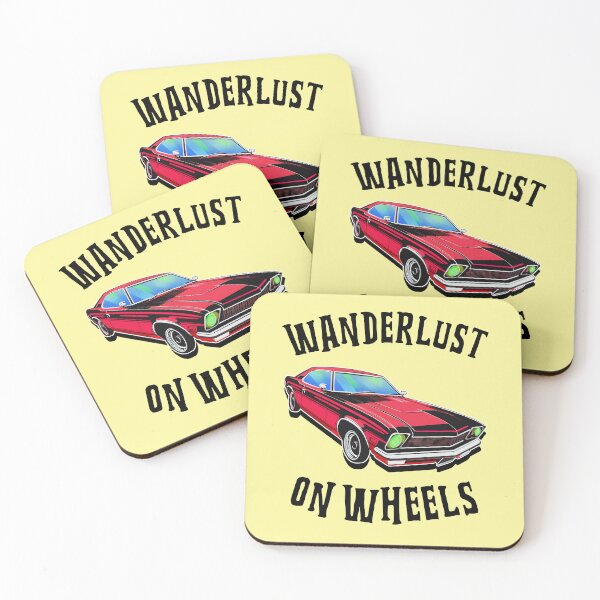 Item preview, Wanderlust on Wheels designed and sold by 87-Aesthetics.