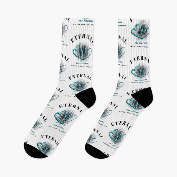 Item preview, Eternal Love – Modern Chrome Heart Graphic designed and sold by mintmono-studio.