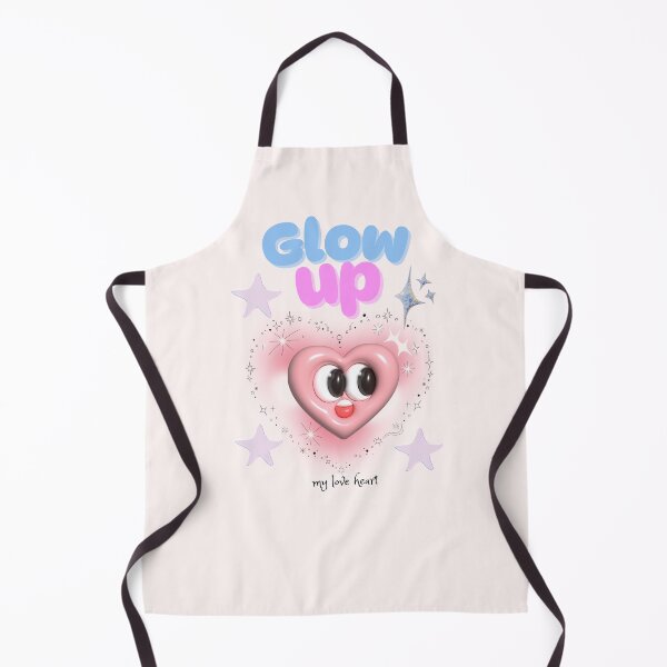 Item preview, Glow Up – Kawaii Heart Face Dreamcore Style designed and sold by mintmono-studio.