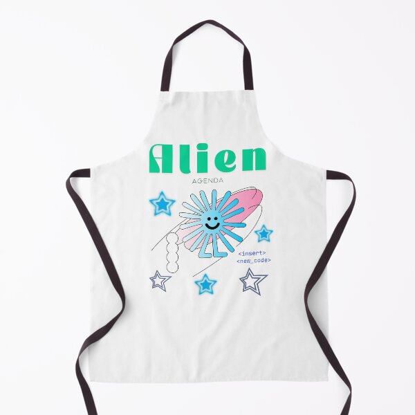 Item preview, Alien Agenda — Cosmic Doodle Vibes designed and sold by mintmono-studio.