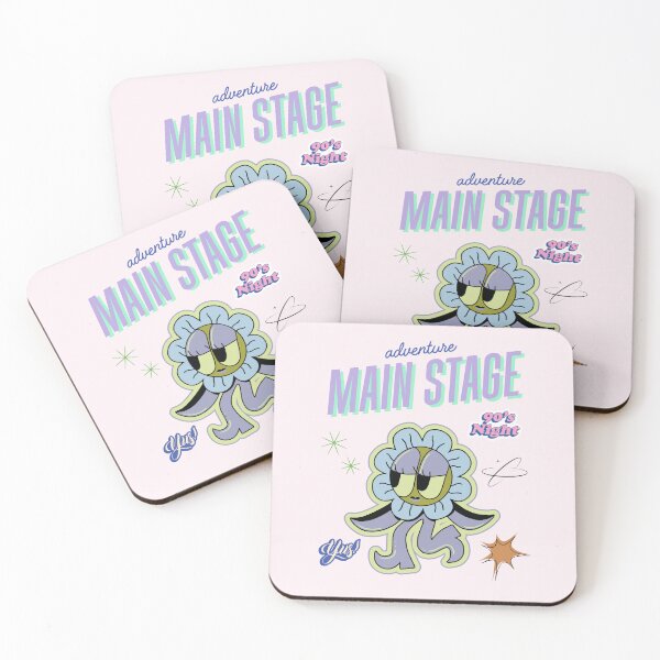 Item preview, Main Stage Adventure – 90’s Night Flower Character designed and sold by mintmono-studio.