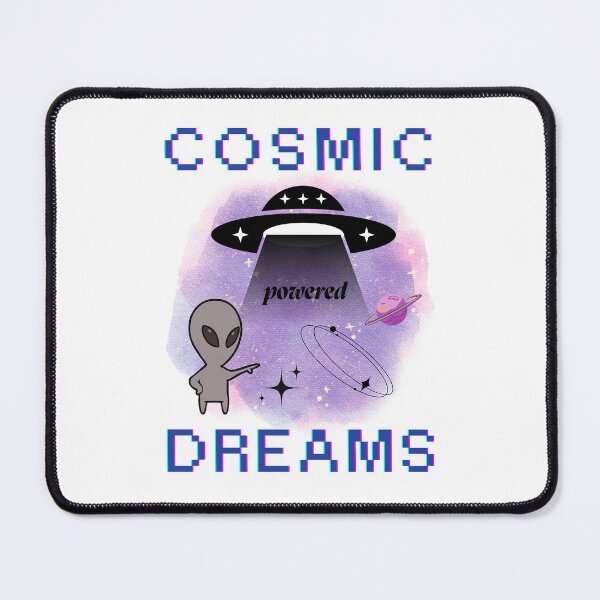 Artikelvorschau, Kosmische Träume Pastell Galaxie Alien UFO Design entworfen und verkauft von mintmono-studio.