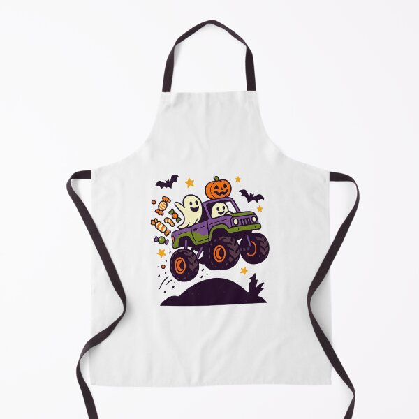 Item preview, Ghost Truck Moon Pumpkin Toddler Boys Hal designed and sold by diyoor.