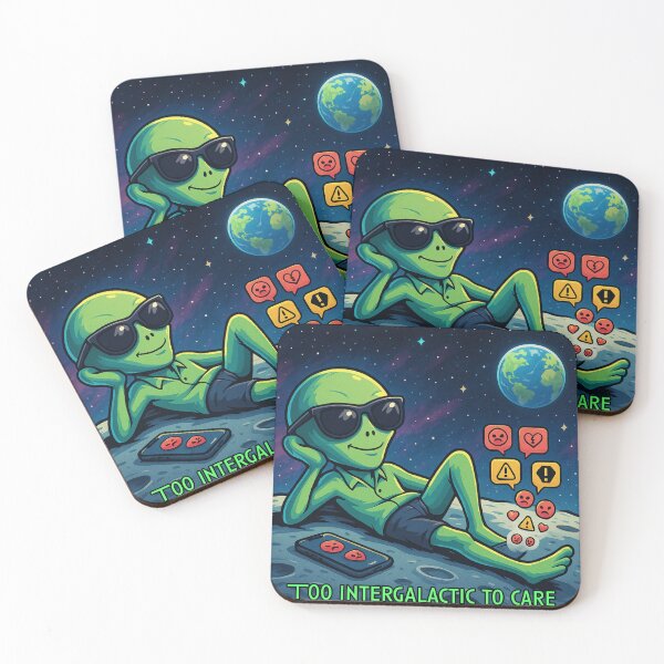 Item preview, Too Intergalactic to care designed and sold by PFM232.