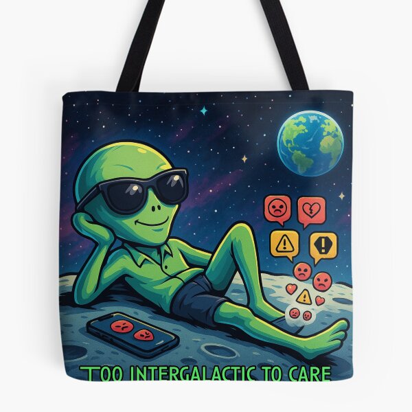 Item preview, Too Intergalactic to care designed and sold by PFM232.
