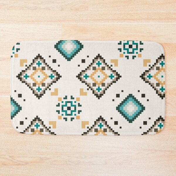 Item preview, Pixelated Gradient Pattern for Smooth Color Transitions in Modern Fabric Design designed and sold by Loomexa Studio .
