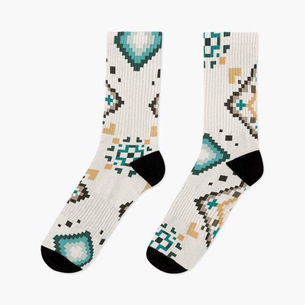 Item preview, Pixelated Gradient Pattern for Smooth Color Transitions in Modern Fabric Design designed and sold by Loomexa Studio .