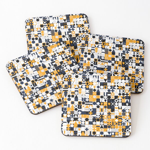 Item preview, Geometric Harmony: Modern Playful Grid designed and sold by Aayan Arts.