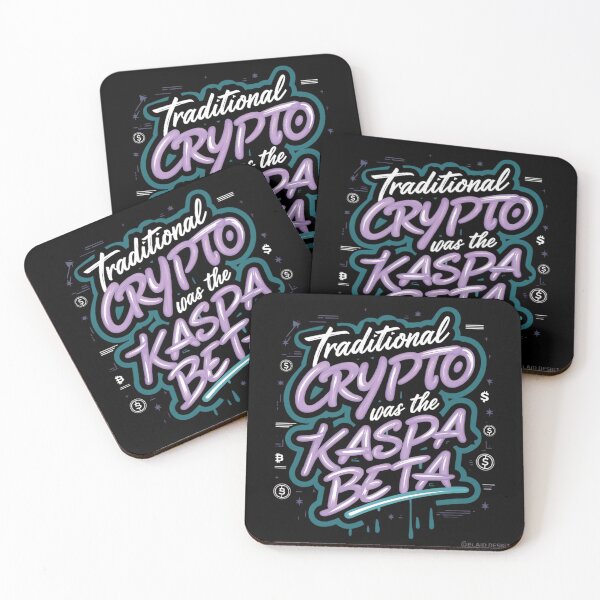 Item preview, No Coins for Free. Just Work Kaspa designed and sold by RadDeck.