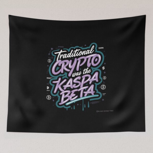 Item preview, No Coins for Free. Just Work Kaspa designed and sold by RadDeck.