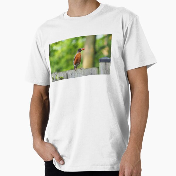 Item preview, American Robin With a Berry In Its Beak designed and sold by BackyardBirder.