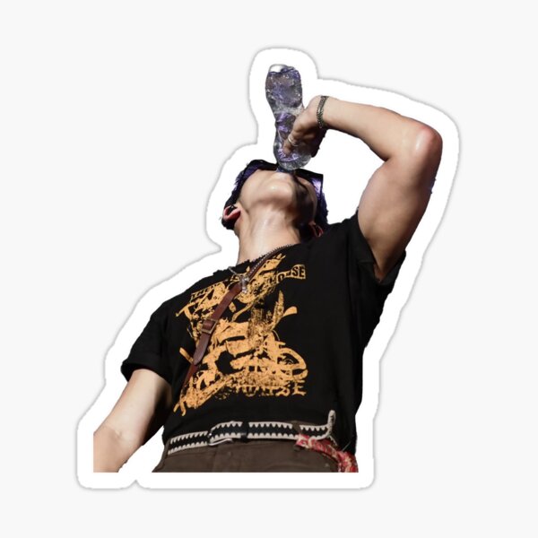 Mingyu Cowboy Drinking Water Sticker