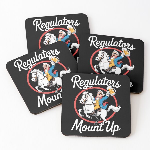 Item preview, Regulators Mount Up 4th Of July Funny USA Independence Day designed and sold by brynatshop.