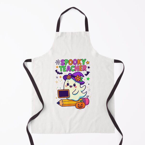 Item preview, Preppy Spooky Teacher Ghost Trick Or Teach designed and sold by TalalosART.