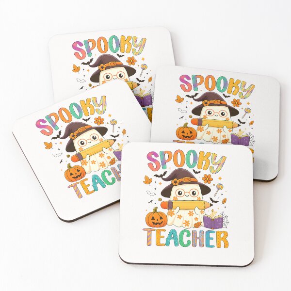 Item preview, Preppy Spooky Teacher Ghost Trick Or Teach designed and sold by TalalosART.