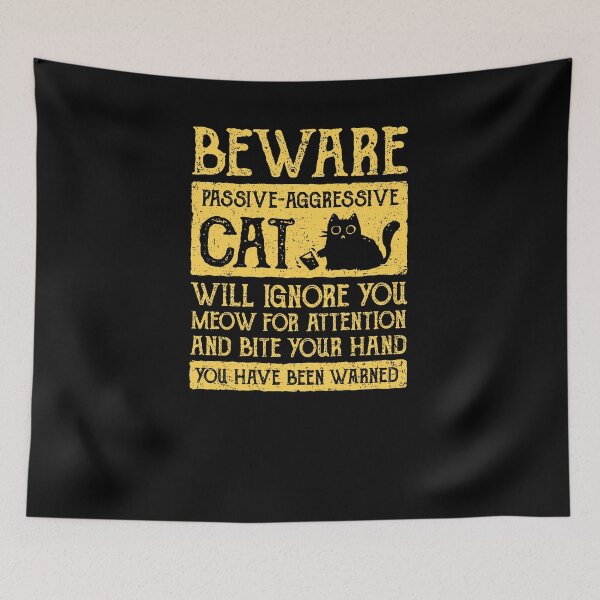 Item preview, Passive-Aggressive Cat designed and sold by kg07.