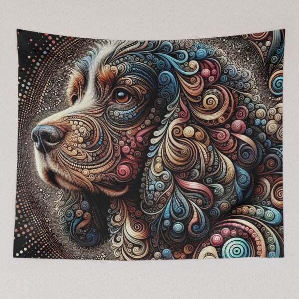 Item preview, Abstract Canine Fusion designed and sold by Wags & Tails.