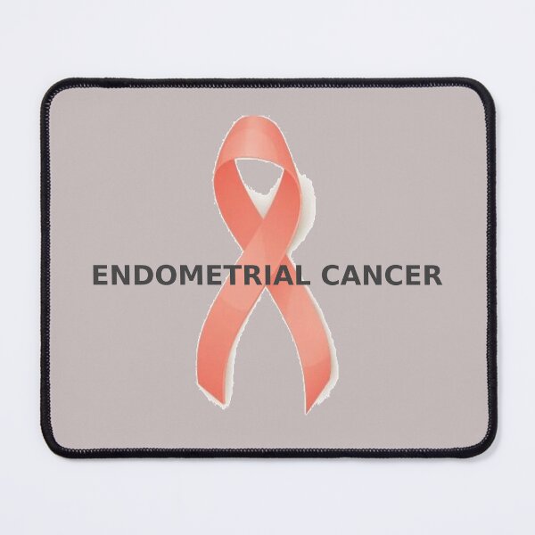 Item preview, Endometrial Cancer Peach Ribbon designed and sold by dontcryimhere.