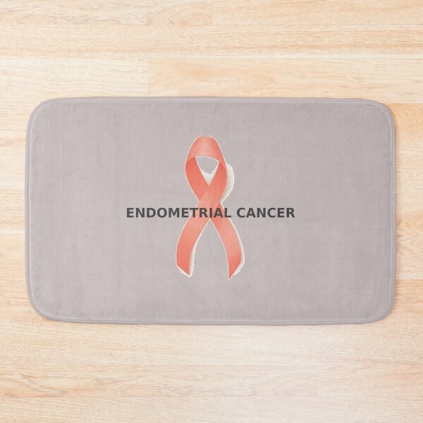 Item preview, Endometrial Cancer Peach Ribbon designed and sold by dontcryimhere.