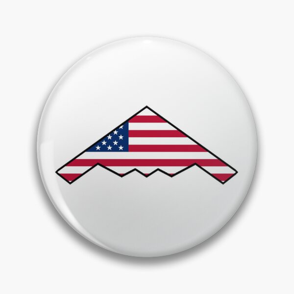 Artikelvorschau, B2-Bomber mit amerikanischer Flagge entworfen und verkauft von LightningJelly.
