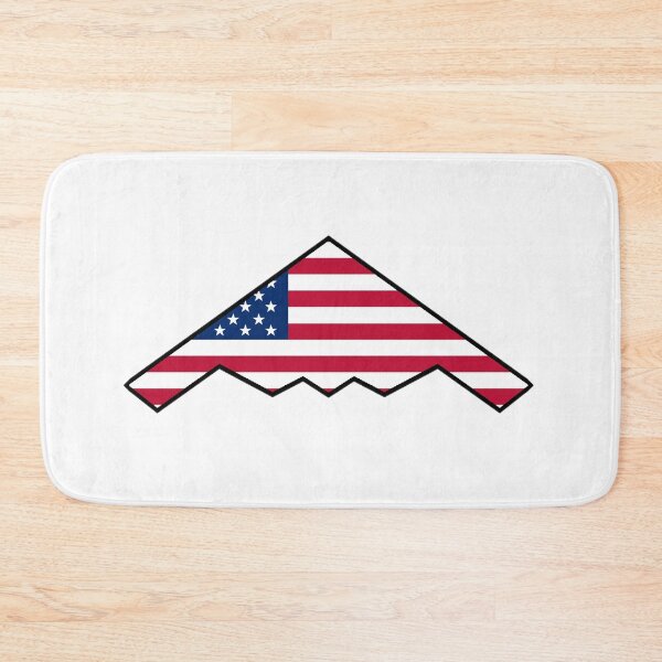 Item preview, American Flag B2 Bomber designed and sold by LightningJelly.