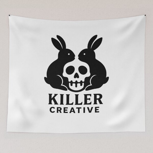 Item preview, Killer creative bunny logo designed and sold by Killer Creative.