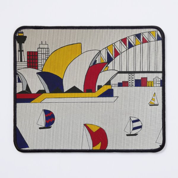 Item preview, Sydney Harbour-Mondrian Style designed and sold by Del creates.