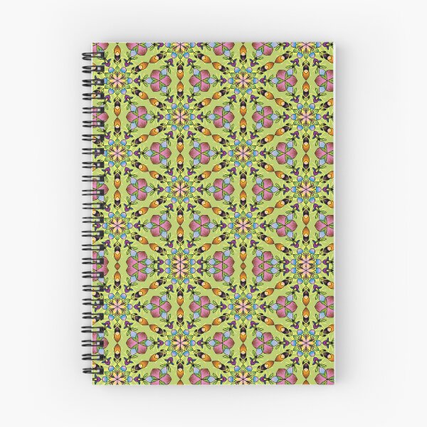 Item preview, Vibrant Floral Mandala Kaleidoscope Pattern designed and sold by leenasma.