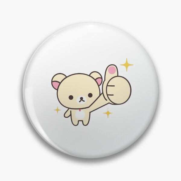Item preview, korilakkuma thumbs up designed and sold by KuteKkuma.