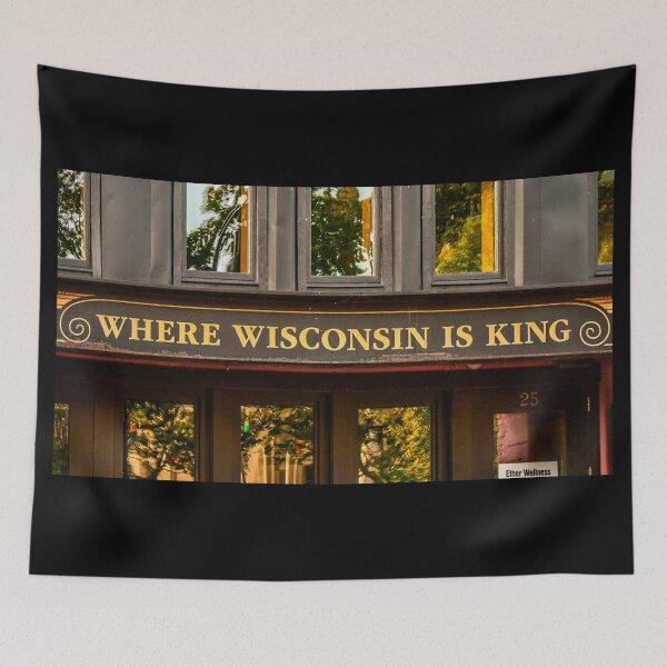 Item preview, Where Wisconsin Is King – The Old Fashioned on Capitol Square Photo Print designed and sold by aadventures.