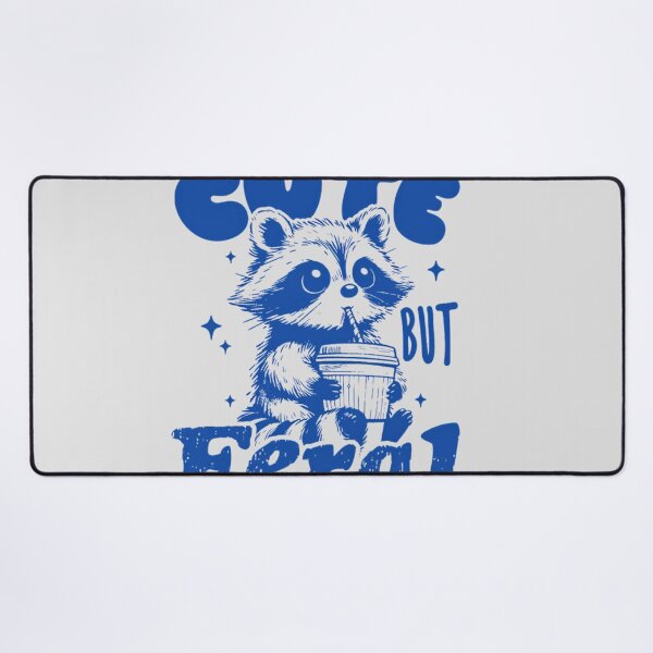 Item preview, Cute But Feral Vintage Raccoon designed and sold by wesdesignshop.
