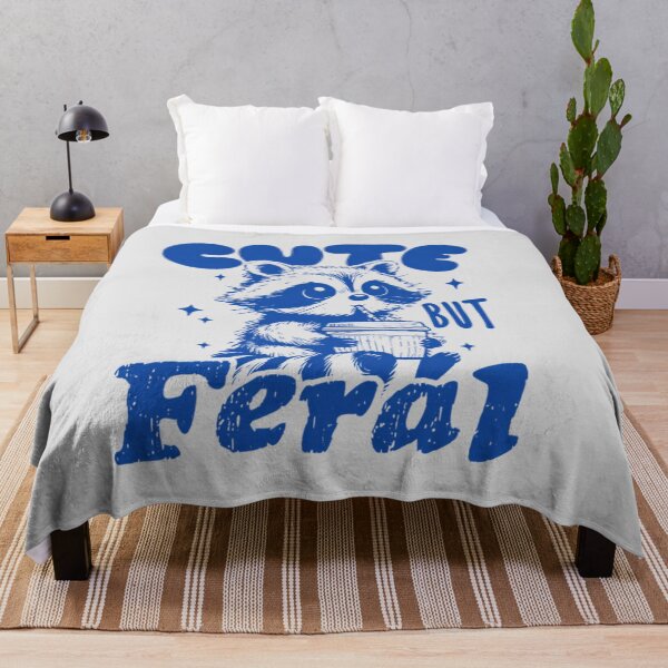 Item preview, Cute But Feral Vintage Raccoon  designed and sold by wesdesignshop.