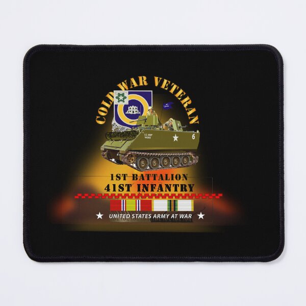 Item preview, Army - Cold War Vet - 1st Bn 41st Infantry - M113 APC w COLD SVC designed and sold by Military Insignia Products.