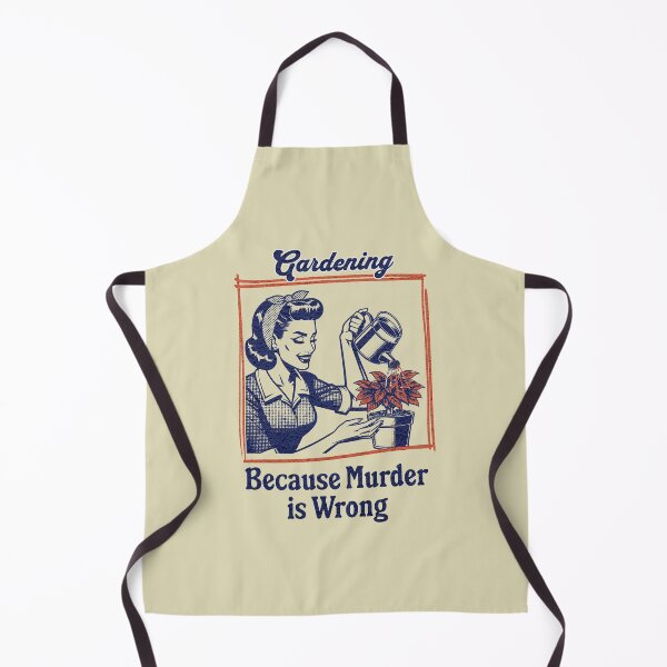 Item preview, Gardening Because Murder Is Wrong designed and sold by dudelinart.