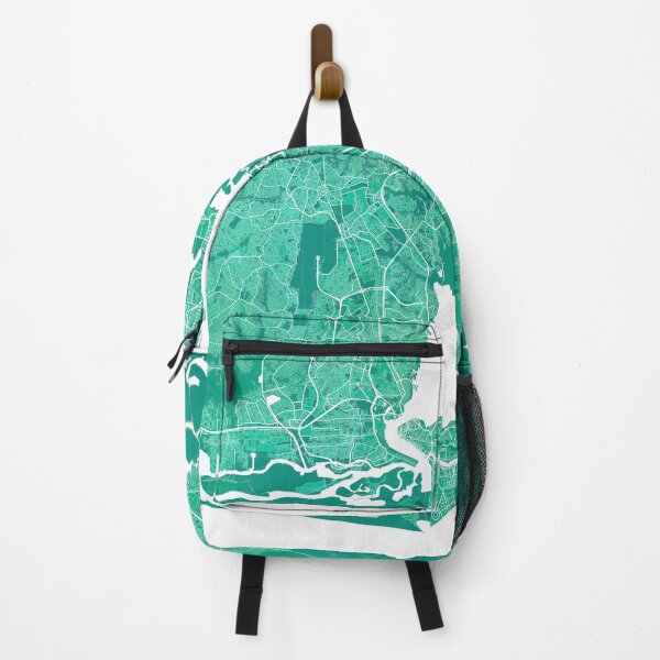 Item preview, Lagos City Map of Nigeria - Watercolor designed and sold by deMAP.