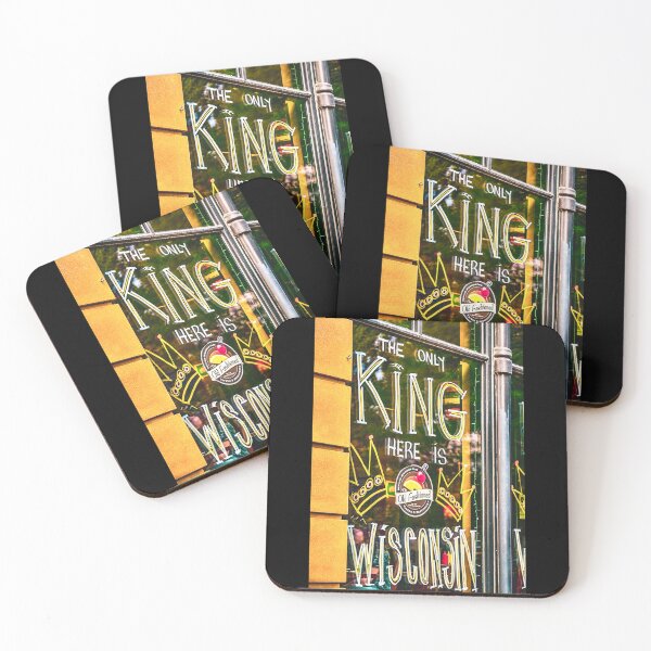 Item preview, The Only King Here Is Wisconsin – Protest Window Photo at The Old Fashioned designed and sold by aadventures.