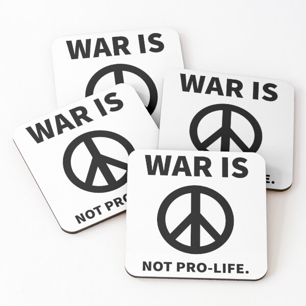 Item preview, War is not pro-life. designed and sold by Rachel the Artist .