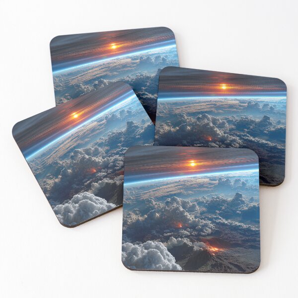 Item preview, Sunrise From The Upper Atmosphere designed and sold by jecphotography and art.