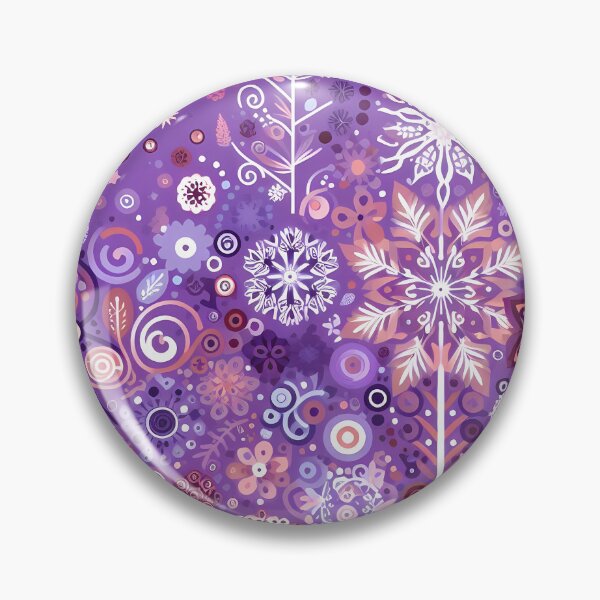 Item preview, Purple Abstract Pattern Flowing Floral Swirls by heidiannemorris © designed and sold by FOLK ART FUSION by heidiannemorris.