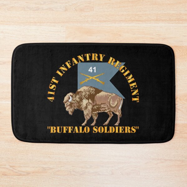 Item preview, Army - 41st Infantry Regiment - Buffalo Soldiers w 41st Inf Guidon X 300 designed and sold by Military Insignia Products.